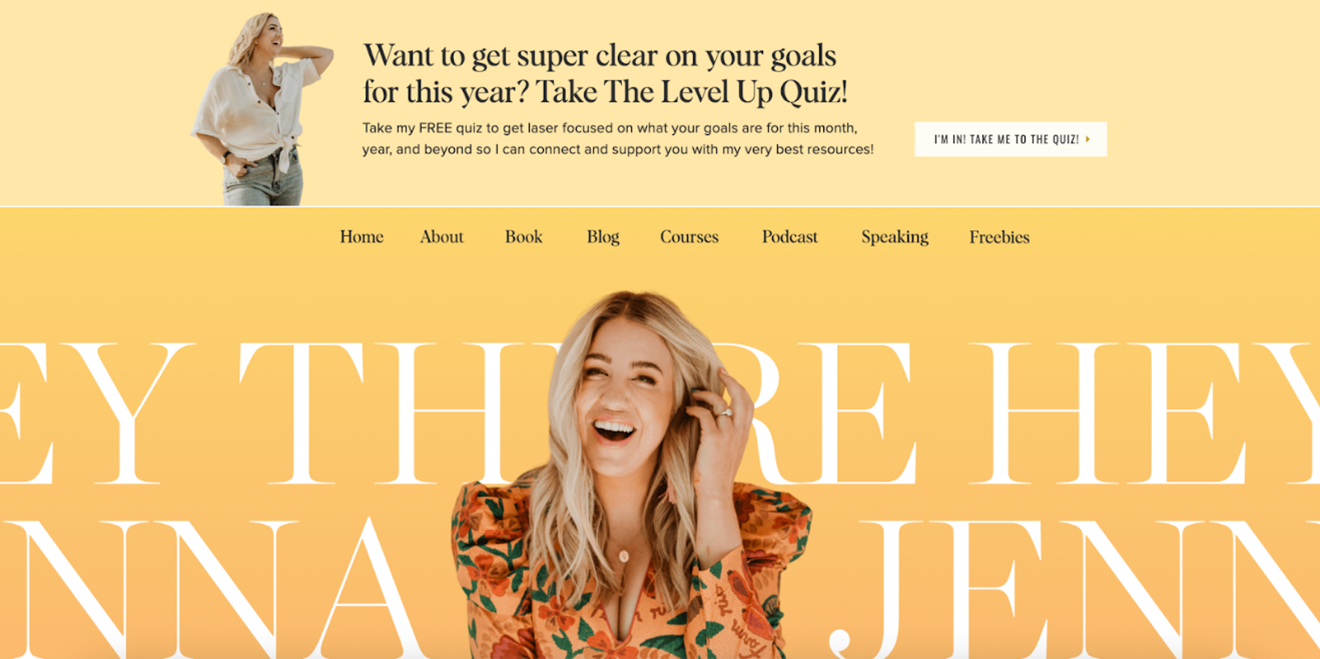 Get super clear on your goals with a quiz