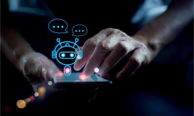 A chatbot answers a customers sales queries