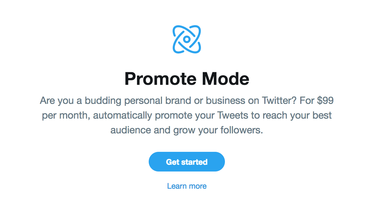 Promote Mode